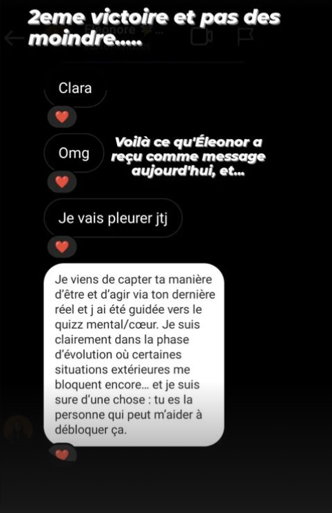 Témoignage Éléonore : Omg, je vais pleurer